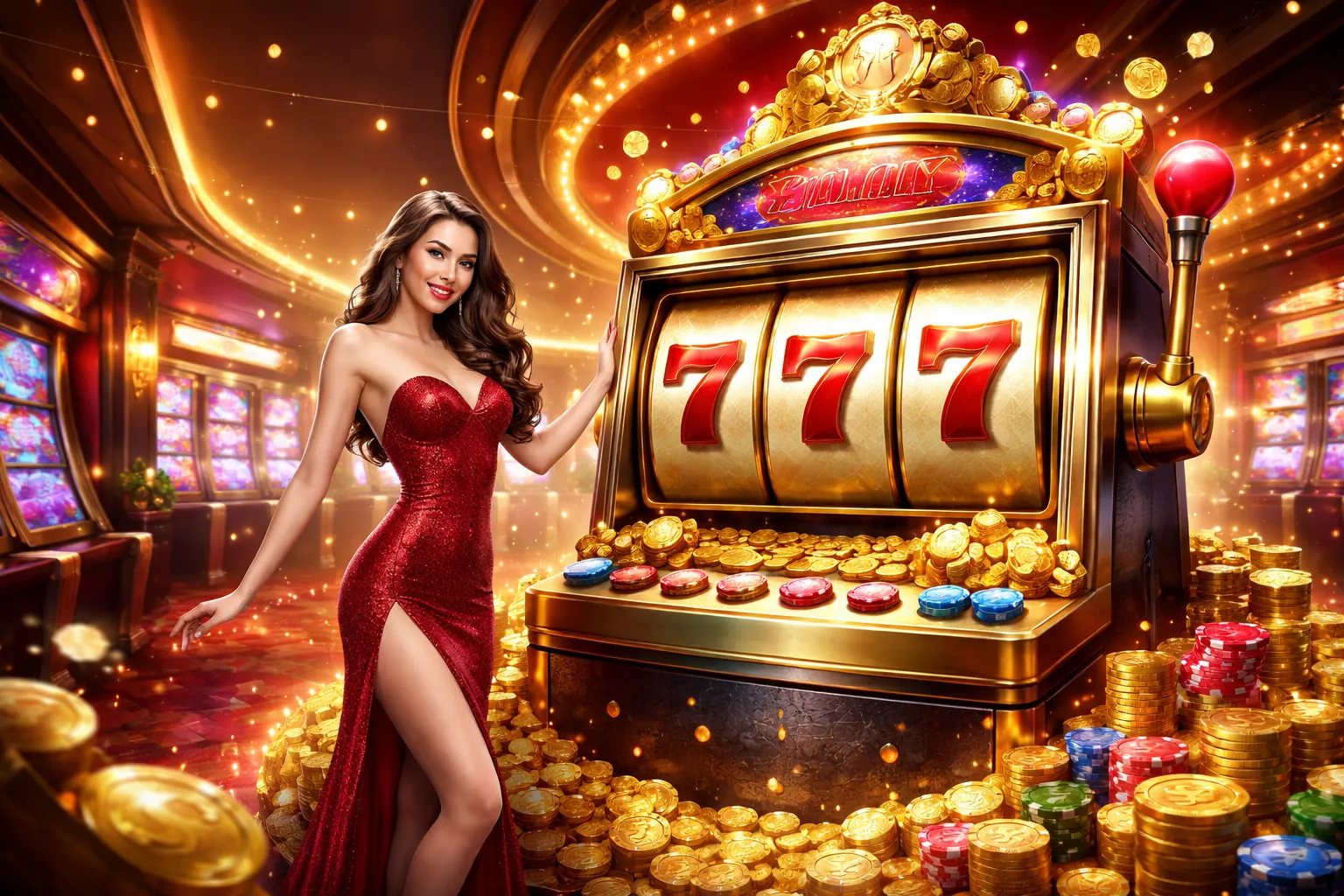 Ứng dụng 7clubs iOS chơi trò chơi xèng